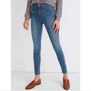 Madewell High Rise Skinny Jeans